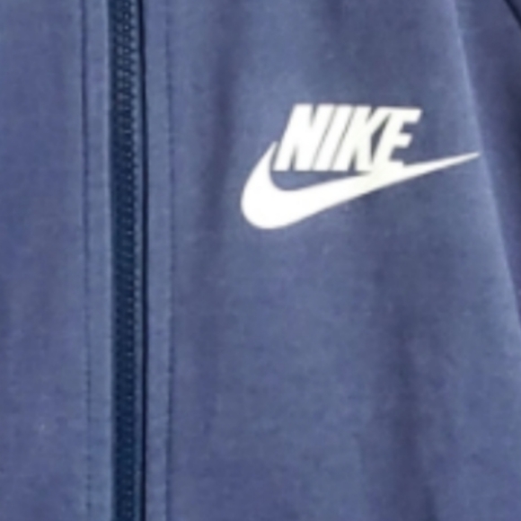 NIKE BOY BLUE HOODED JACKET SIZE L - Picture 2 of 6